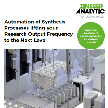 Automation of synthesis processes